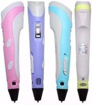 Caneta Impressora 3d Drawing Pen 3d Filamento Abs Lcd Bivolt