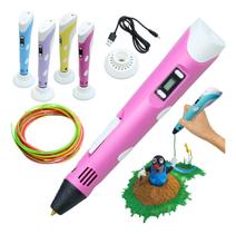 Caneta Impressora 3D Multifunções Criativa Portátil Infantil e Profissional Caneta Impressora 3D Multifunções Criativa Portátil Infantil e Profissional