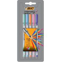 Caneta Intensity Point Medium 1.0 5 Cores BIC