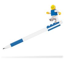 Caneta IQ LEGO Blue Gel+ Minifigura clássica recarregável
