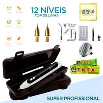 Caneta Jato De Plasma Especial M22 + Acessorios + Maleta