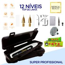 Caneta jato de plasma top md2020 +maleta + acessorios anvisa