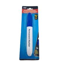 Caneta Jot Permanent Marker Bullet Tip Azul