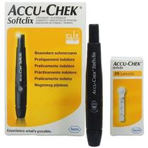 Caneta Lancetadora Accu-Chek SoftClix + 25 Lancetas Softclix