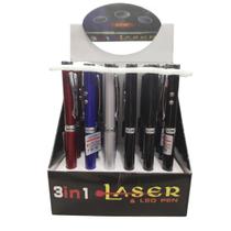 Caneta Laser 3 Em 1 _ Lanterna, Laser e Caneta