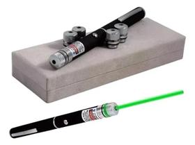 Caneta Laser Apresentação Verde 5 em 1 LT-404 - Luatek