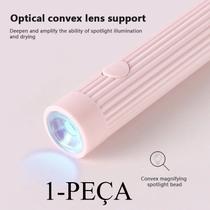 Caneta Laser Nail Secadora De Unhas USB Portátil Profissional Luz UV LED Caneta Laser Nail Secadora De Unhas USB Portátil Profissional Luz UV LED