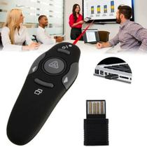 Caneta Laser Slide PowerPoint Apresentador USB Wireless Controle Remoto
