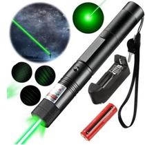Caneta Laser Verde Longo Alcance Ultra Forte Prova Dágua Com Chave De Segurança Cães Gatos