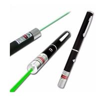 Caneta LASER Verde Pointer 5000mW com 5 Ponteiras de Efeitos