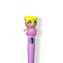 Caneta Led Gel Personagens Fofo - Papelaria Criativa