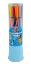Caneta magica 12 cores azul - UTENSILIOS