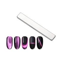 Caneta Magnética Para Arte De Unhas 3D Cat Eye, Bastão De Gel De Dupla Face Profissional 360 graus