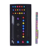 Caneta magnética Pssopp de metal multifuncional combinado livremente