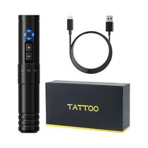 Caneta Máquina De Tatuagem Sem Fio Ajustável Ambition V1 Mini 2.0-3.5mm Curso Equipamento De