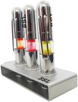 Caneta Marca Texto 36 canetas e 12 suporte Moderna Escola Escritorio Brinde Caneta Marca Texto 36 canetas e 12 suporte Moderna Escola Escritorio Brinde