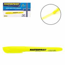 Caneta Marca Texto Amarelo Mp612 12 Unidades Masterprint