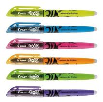 Caneta Marca Texto Apagável Frixion Pilot Kit C/ 6 Cores Caneta Marca Texto Apagável Frixion Pilot Kit C/ 6 Cores