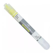 Caneta Marca Texto Apagável Lumini EX Amarelo 2 pontas - Cis