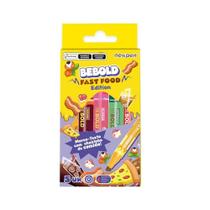 Caneta Marca Texto Bebold Fast Food C/5 Cheirinho