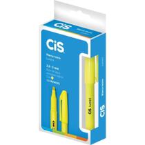 Caneta Marca Texto CIS Lumini Amarela - Caixa com 12