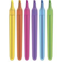 Caneta Marca Texto Cis Lumini Lite - 6 Cores Vibrantes em Pote