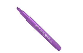 Caneta Marca Texto Cis Lumini Metallic Roxa Caneta Marca Texto Cis Lumini Metallic Roxa