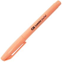 Caneta Marca Texto Cis Lumini Pastel Laranja Caneta Marca Texto Cis Lumini Pastel Laranja