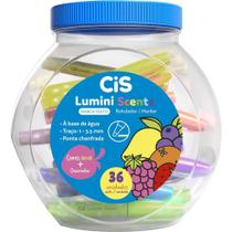 Caneta Marca Texto CIS Lumini SCENTS Mini Neon (S POTE-36 Caneta Marca Texto CIS Lumini SCENTS Mini Neon (S POTE-36