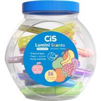 Caneta Marca Texto CIS Lumini SCENTS Mini Pastel POTE-36 Caneta Marca Texto CIS Lumini SCENTS Mini Pastel POTE-36