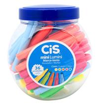 Caneta Marca Texto Cis Mini Lumini 05 Cores Caneta Marca Texto Cis Mini Lumini 05 Cores