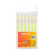 Caneta Marca Texto Clear Maxprint 12 Unidades Diversas Cores