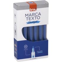 Caneta Marca Texto Dashlight Azul Caixa com 12 Unidades Caneta Marca Texto Dashlight Azul Caixa com 12 Unidades