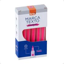 Caneta Marca Texto Dashlight Brw Caixa Com 12 Un Cor Rosa Caneta Marca Texto Dashlight Brw Caixa Com 12 Un Cor Rosa