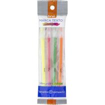 Caneta Marca Texto Dashligth 4 Cores