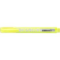 Caneta marca texto destaq fluorescente amarela compactor