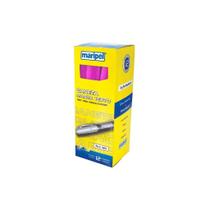 Caneta Marca Texto Econômica Maripel - Kit com 12 Unidades em Cores Vibrantes