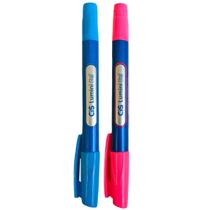 Caneta Marca Texto Em Gel CiS LUMINI Ponta Retrátil