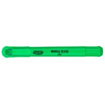 Caneta marca texto em gel retratil cor verde fluorescente - brw