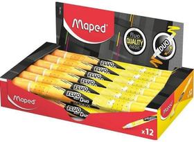 Caneta Marca Texto Fluo Duo Form Caneta Am/Lj Cx Com 12 Caneta Marca Texto Fluo Duo Form Caneta Am/Lj Cx Com 12