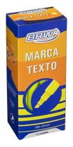 Caneta Marca Texto Fluorescente Brw Caixa Com 12