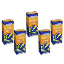 Caneta Marca Texto Fluorescente Brw Caixa Com 12 Kit 5
