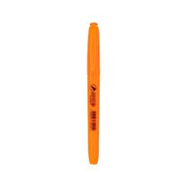 Caneta Marca Texto Fluorescente Cor Laranja P/ Estudos
