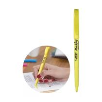 Caneta Marca Texto Fluorescente Marking Bic Amarelo