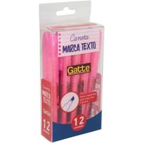 Caneta Marca Texto Gatte Rosa 4MM