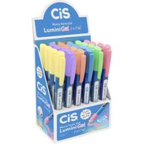 Caneta Marca Texto GEL CIS Lumini Pastel 6 Cores DP.C/24 Caneta Marca Texto GEL CIS Lumini Pastel 6 Cores DP.C/24