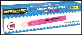 Caneta Marca Texto Gel Mp 613 Rosa Gel Caneta Marca Texto Gel Mp 613 Rosa Gel