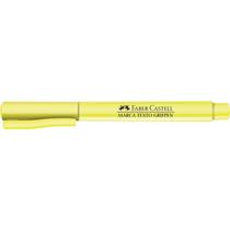 Caneta marca texto grifpen amarela faber-castell