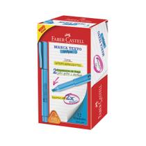 Caneta Marca Texto Grifpen Azul Caixa 12un Faber Castell