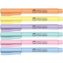Caneta Marca Texto Grifpen TONS Pastel 6 Cores Caixa com 12